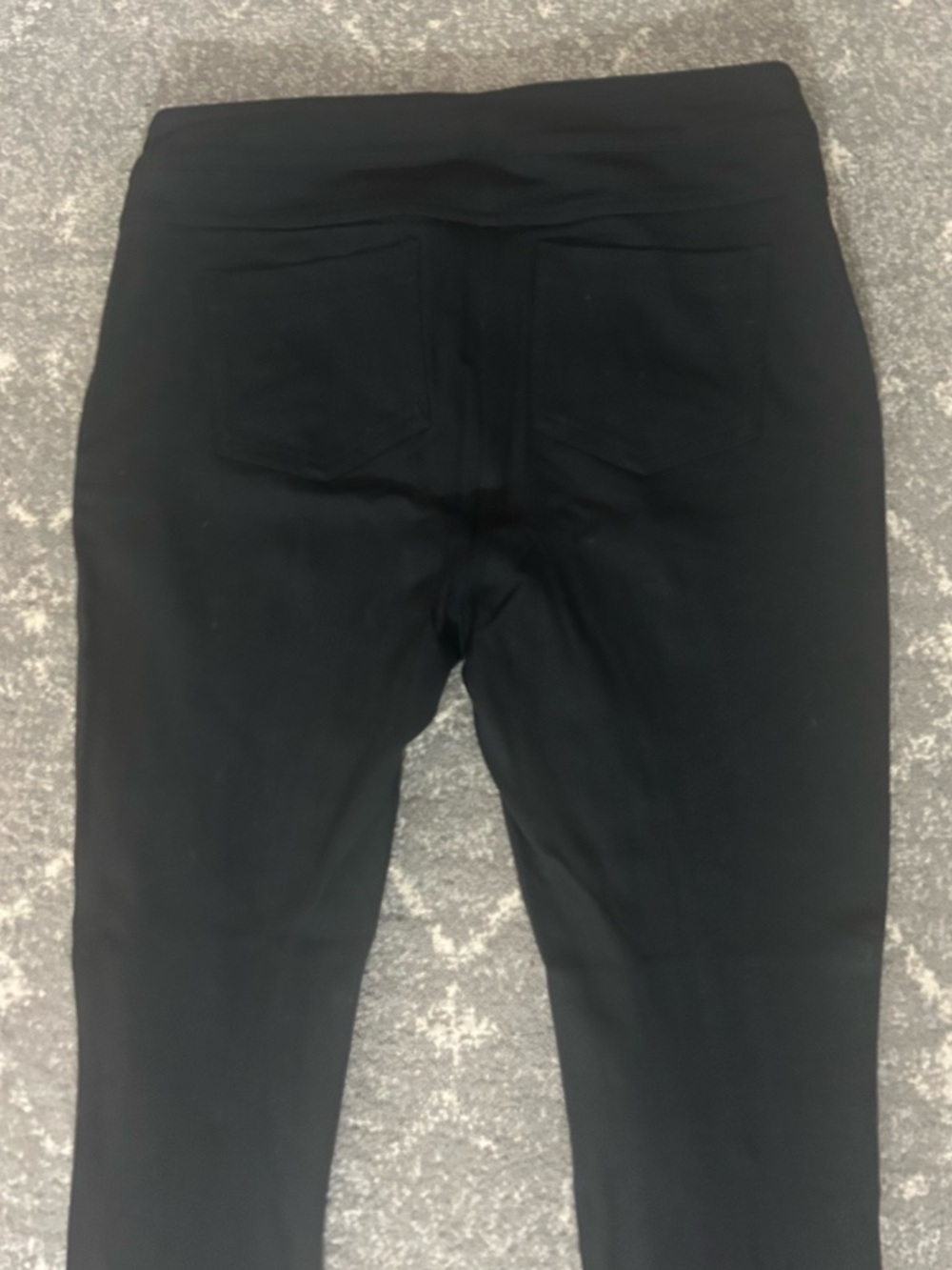 Athleta Ponte Moto Pant Black Women’s Size 6 Zip Pockets Skinny Leg - Picture 8 of 10
